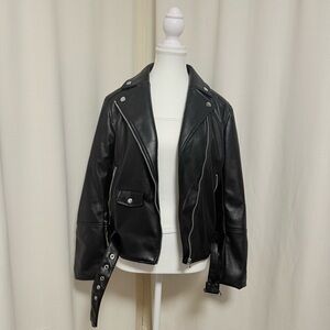 H&M Faux Leather moto Jacket